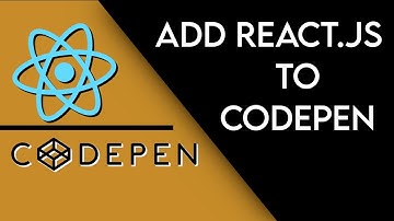 Use React.js in Codepen