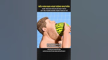 Nếu Hàm Người Hoạt Động Như Rắn 😰#khoahoc #khampha #suthatphuvi #fact #tiktok