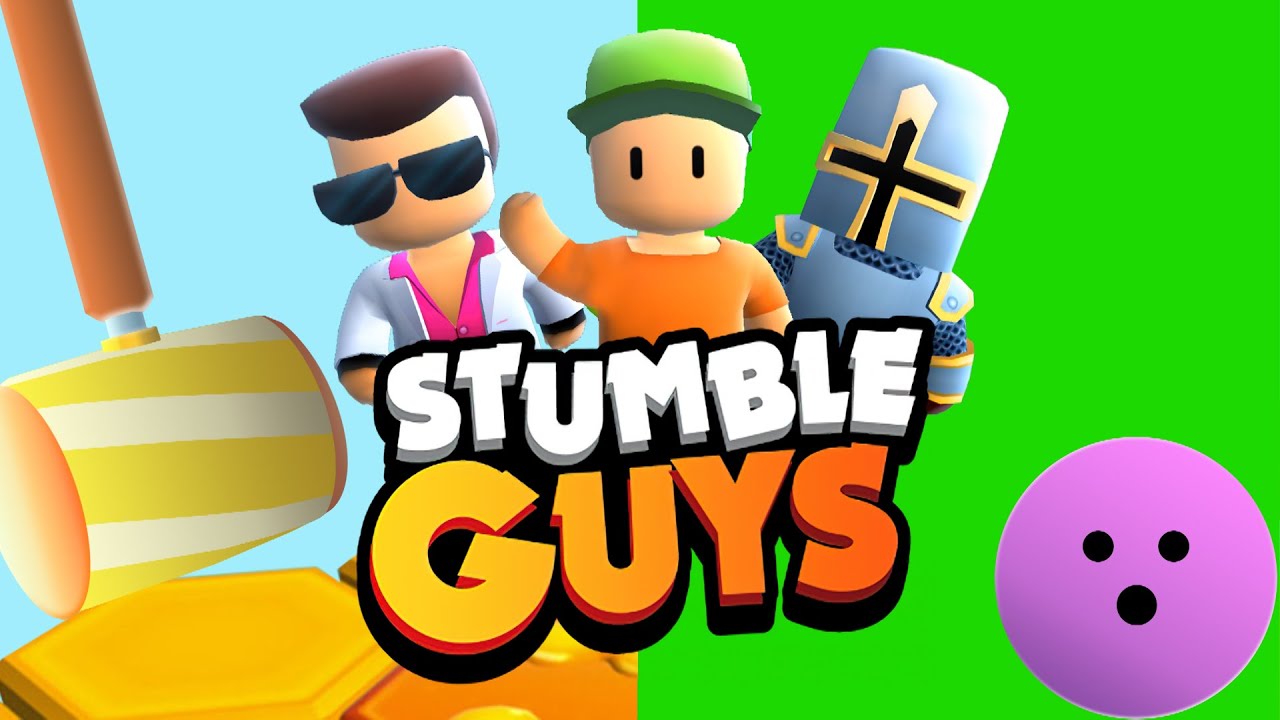 STUMBLE GUYS GREEN SCREEN / CHROMA KEY STUMBLE GUYS /