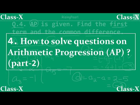 Arithmetic Progression -