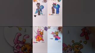 oren x pinki||jevin x black #shorts #spr #gacha #sprunki #sprunkiincredibox#art
