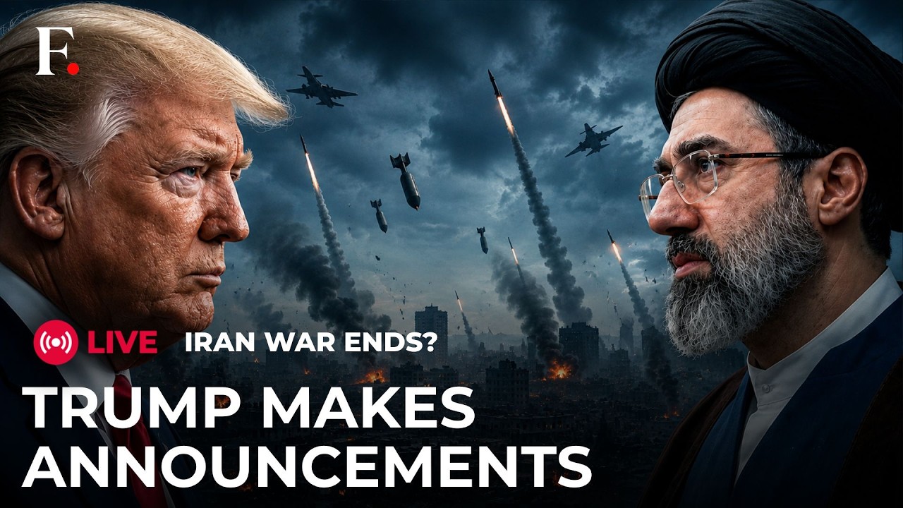 IRAN WAR LIVE | Trump Declares 'End of Iran War' | Has Mojtaba Accepted the Deal? thumbnail