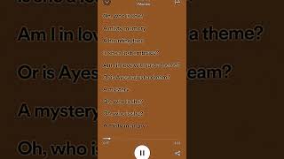 Who is she ? - I MONSTER (Sped up) #spedupaudios #imonster #lyrics #whoisshe