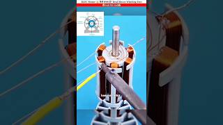 BLDC Motor 🤯 कैसे बनता है? Real Motor Winding Fact! #facts #youtubeshorts #shortvideo #shorts