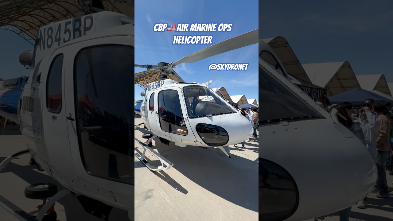 CBP Airbus H-125 Helicopter