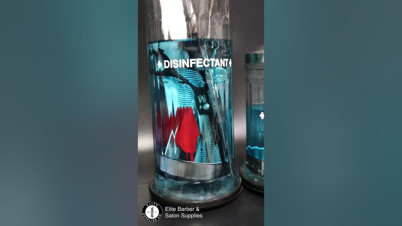 How to use Barbicide Liquid and Disinfecting Jar How to disinfect