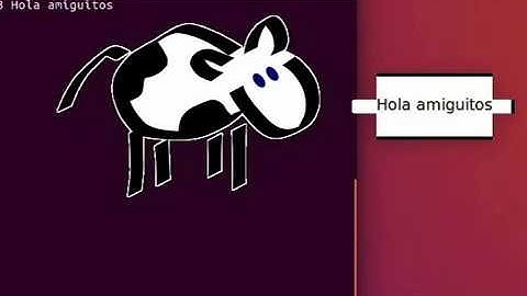 7.-Comandos curiosos en la terminal de Gnu/Linux - xcowsay