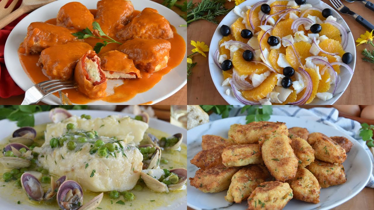 ❤️ 4 recetas de bacalao fáciles y deliciosas