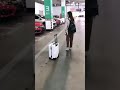 Testing Auto follow Smart Luggage