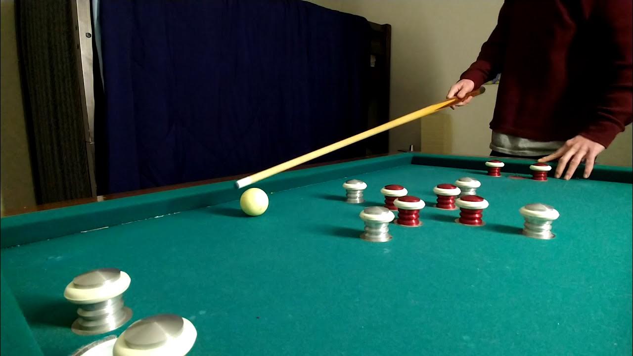 professional bumper pool in action YouTube