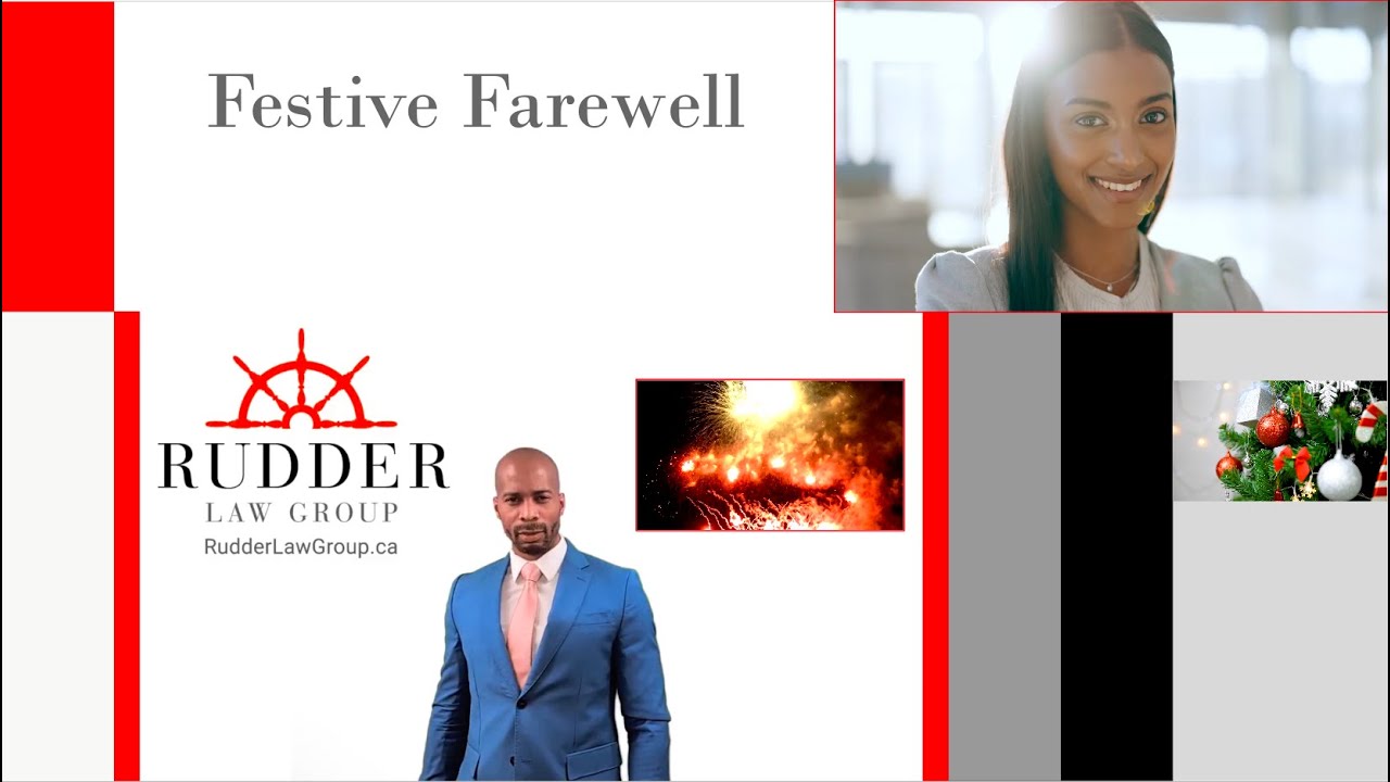 RudderLawGroup.ca _Holiday Safety with Rudder Law Group Andrew Leroy ...