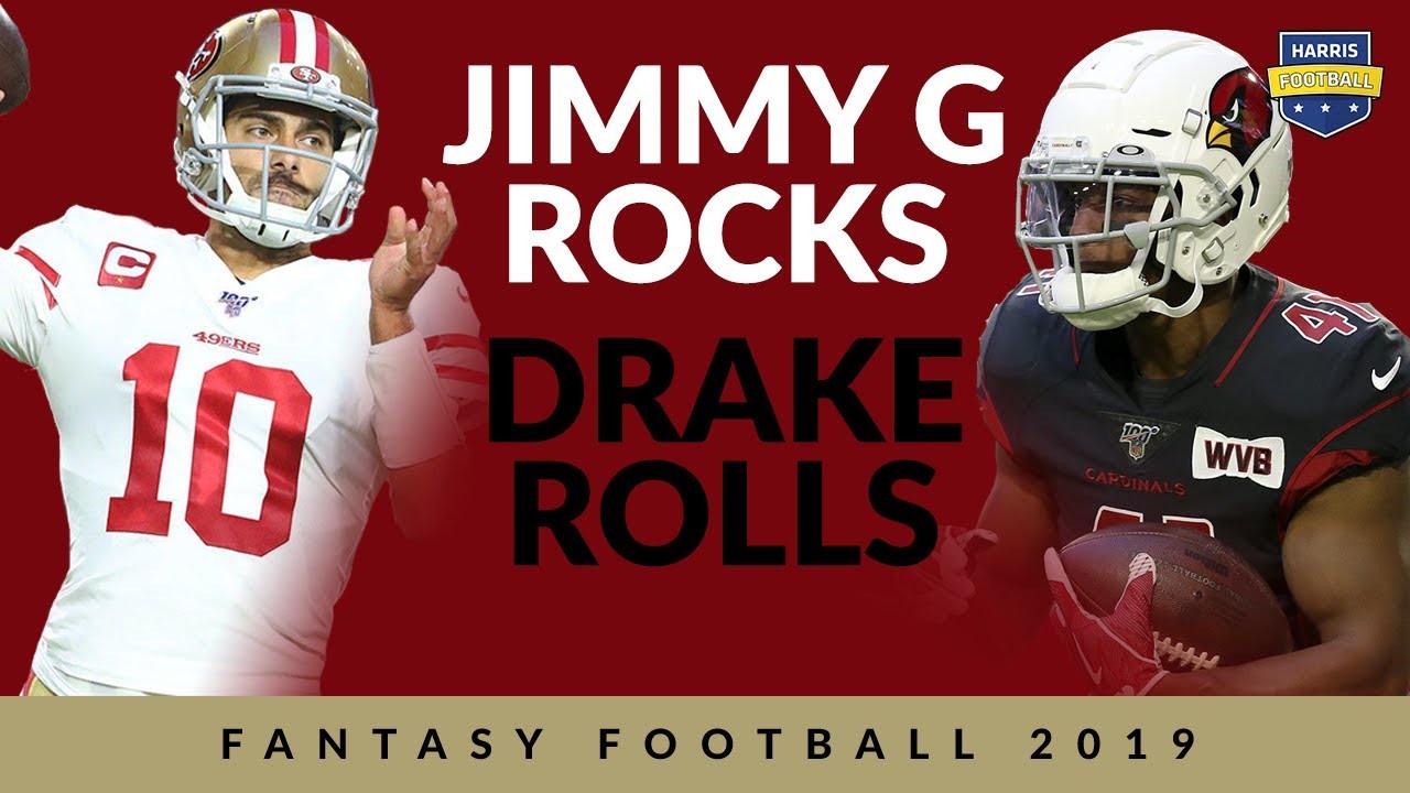 Jimmy Garoppolo & Kenyan Drake - Awesome Night For Fantasy Football 2019