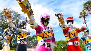 No, I'M the Pink Ranger!  Dino Super Charge Episode 9 and 10⚡ Power Rangers Kids ⚡ Action for Kids