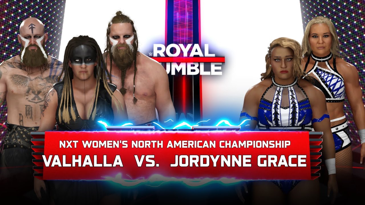WWE 2K25 Universe Mode: Royal Rumble; Jordynne Grace (C) v Valhalla - NXT NA Championship!