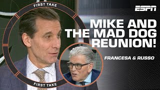Mike and the Mad Dog reunion ❗❕ Chris Russo & Mike Francesa share memories on First Take 😁