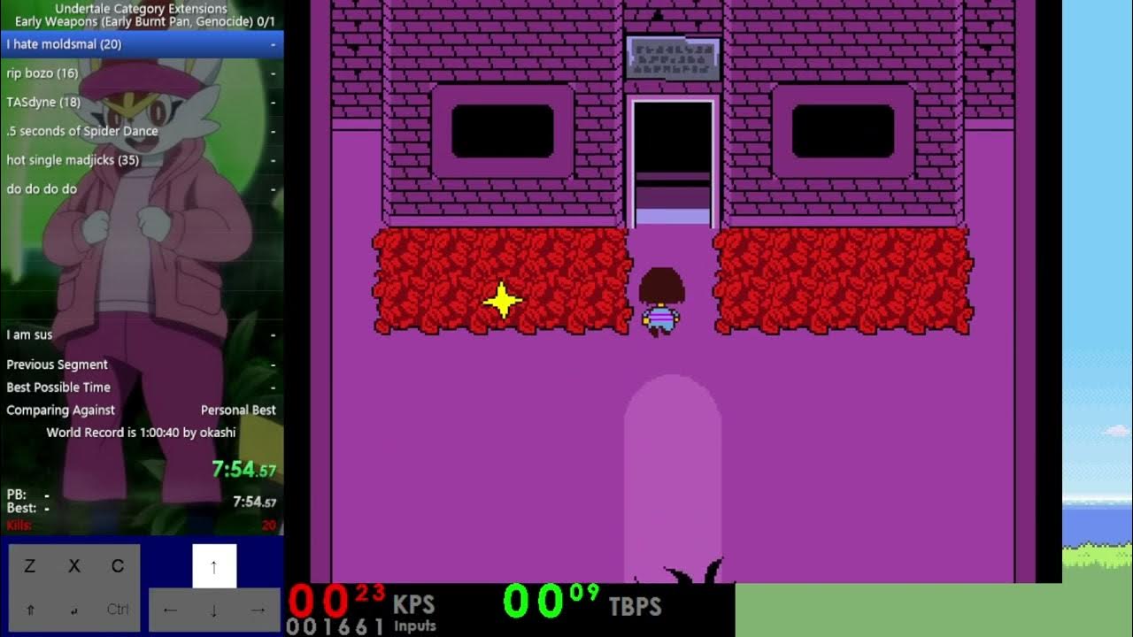 Undertale Early Burnt Pan Genocide 10549 YouTube