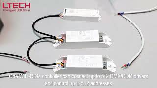 How to use the WIFI-RDM01 to adjust the dmx address？ screenshot 2