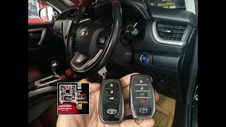 REMOTE START TOYOTA FORTUNER/UPGRADE OEM SMART KEY 🇹🇭🇹🇭🇹🇭