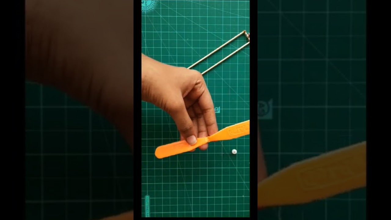 shorts 🤔How To Make Rubber Band Helicopter 🚁 At Home 🏘️ Very Easy And