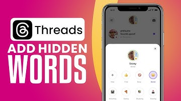 How To Add Hidden Words Inside Threads App From Instagram (2025) Easy Tutorial