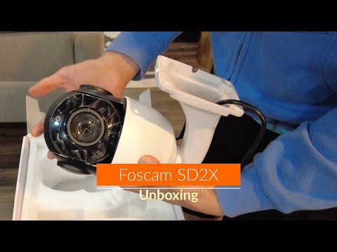 Unboxing: Foscam SD2X 18X Optical Zoom 1080P HD Outdoor PTZ Security Camera