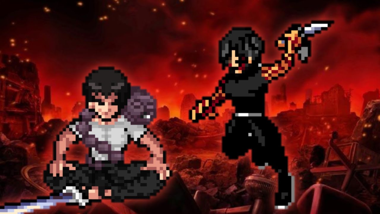 Тодзи Фусигоро ОП против Маки ОП (все формы) в Jump Force Mugen