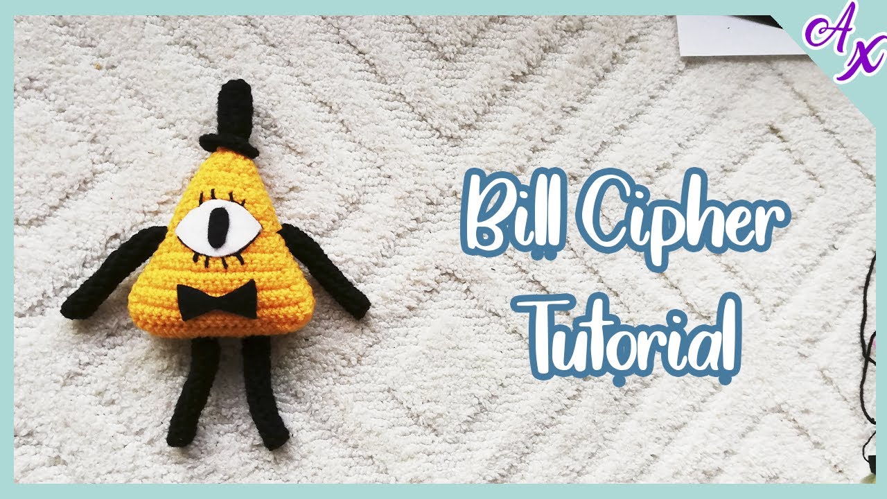 ⭐ Bill Cipher (Gravity Falls) | Tutorial amigurumi paso a paso en español
