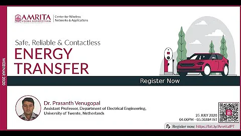 Webinar on Safe, Reliable & Contactless Energy Transfer