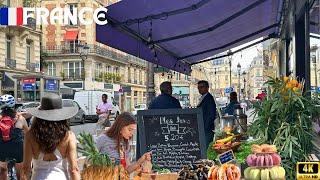 1 September 2025 PARIS 🇫🇷 FRANCE 4K HDR CITY WALK | SUMMER SEASON PARIS | STREET CITY TOUR 
