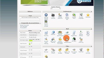 cPanel Demo Tutorial For Beginners - General Overview