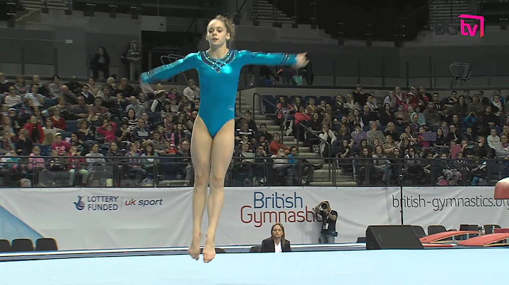 CATHERINE LYONS - Floor - 2013 British Championshi...