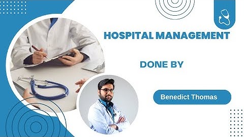 Microsoft/ReactJS FSD - Hospital Management System Done By EEE Student