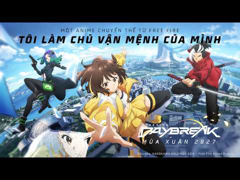 Free Fire Daybreak | Sự kết hợp giữa Kadokawa Corporation và Garena Free Fire 🔥
