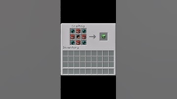 crafting creeper skull moment #minecraft #shorts #youtube