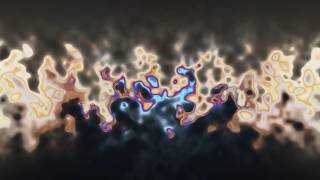 4K 1 Hour Glowing Abstract Liquid Background Seamless Loop