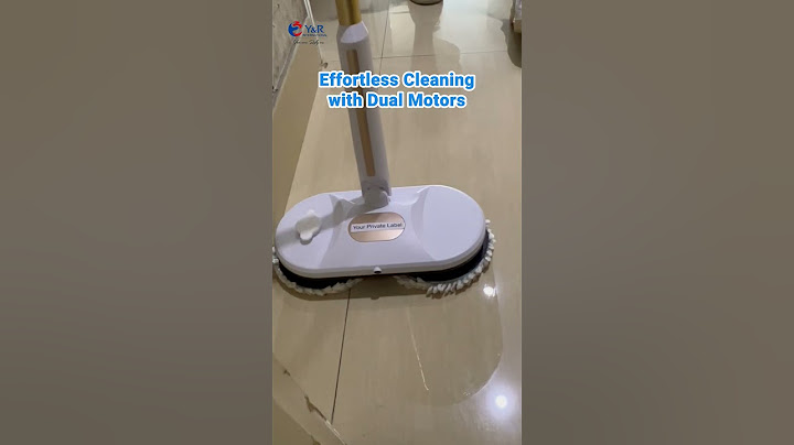 Transform Your Cleaning Routine with Our Electric Mop!