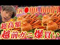 1匹◯十万円の超高額な越前カニ！200杯越前カニを買いました！やっとこの時期が来たー！