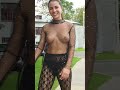 Panty Public flashing Sweet Alise transparent lingerie try on Pawg Challenge 𝐱𝐱𝐱 mini skirt leggins