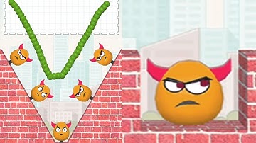 Draw To Smash logic puzzle brain game level 54 to 66  #gaming  #shorts #youtubeshorts  #shortfeed