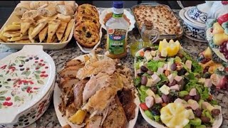 My best thanksgiving turkey recipe (dinde a l'oranges et pommes verte )