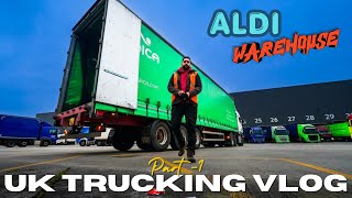 Indian Truck Driver in UK 🇮🇳🇬🇧 | ALDI Delivery Shift