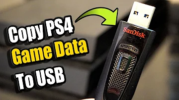 Lze přenést uložení systému PS4 na USB?