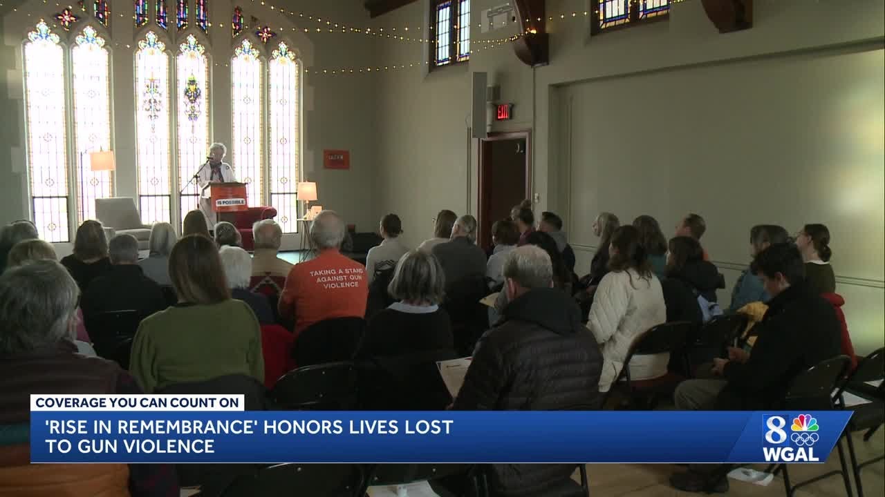 Lancaster County community holds vigil to honor lives lost to gun ...