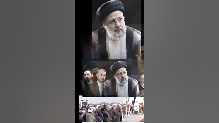 لحظة وصول جثمان الرئيس الايراني ابراهيم رئيسي  والمرافقين له مطار طهران