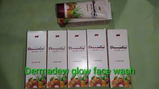 derma glow face wash