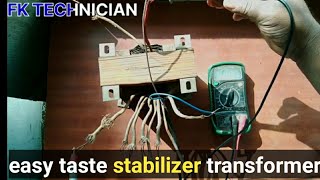 Famous How to Testing Stabilizer Transformer with Testing/Automatic Stabilizer transformer Testing Profile