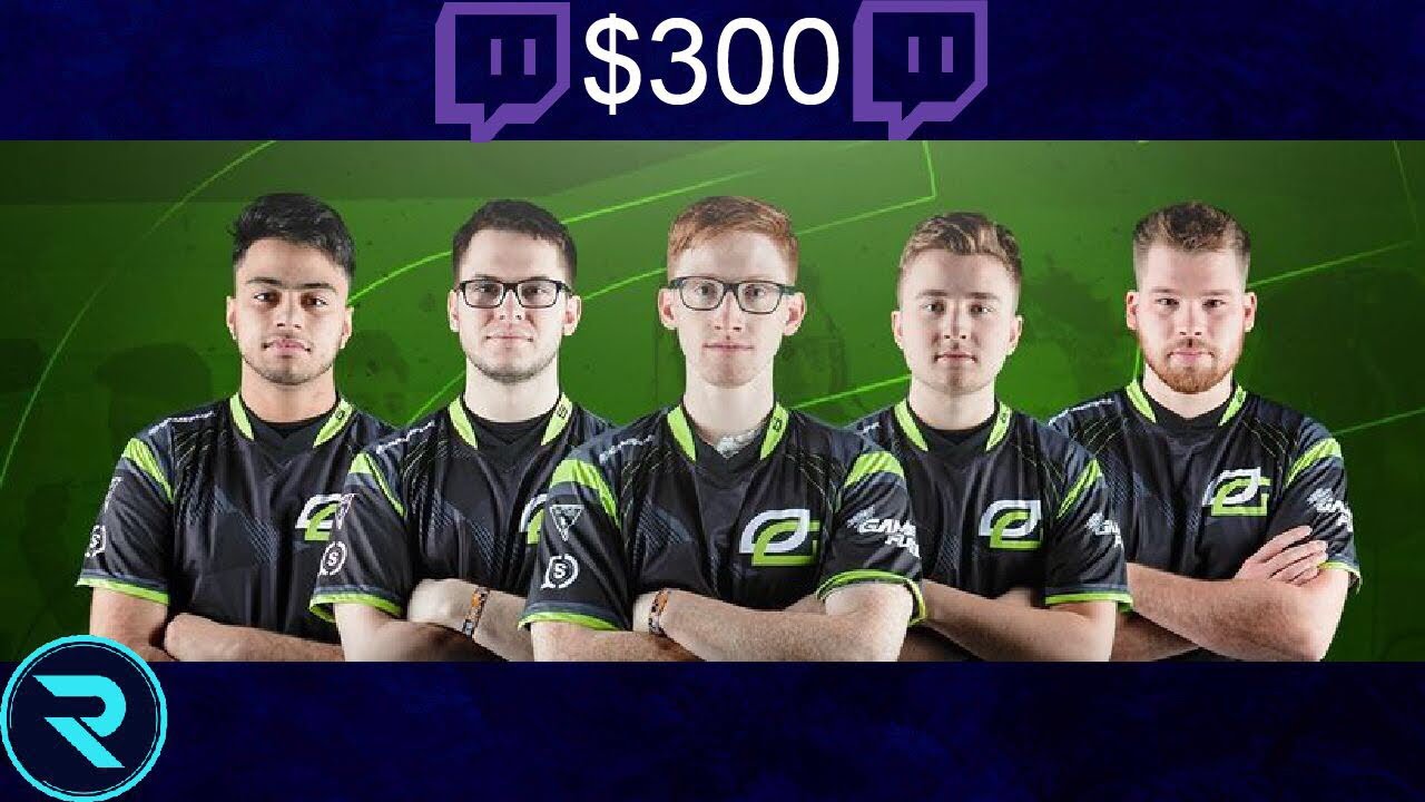 OpTic Gaming 300 Gifted Subs OpTic Dashy (Part 1) YouTube
