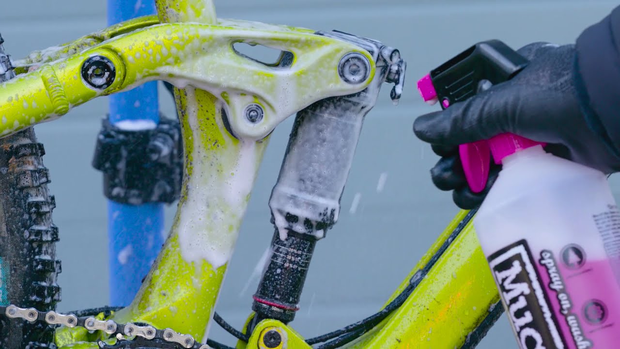 Mucoff Nano Tech Bike Cleaner 使用方法 YouTube