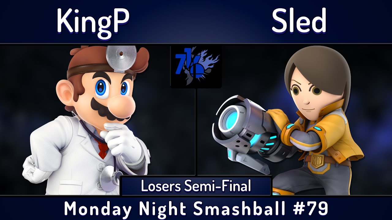 MNS # 79 | KingP (Dr Mario) vs Sled (Mii Gunner) | Losers Semis | SSBU ...