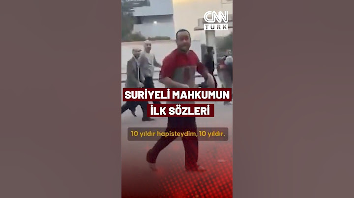 Hapisten Çıkartılan Suriyeli Mahkumun İlk Sözleri: "10 Yıldır Hapisteydim, Ne Oldu?"